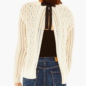 Bethany Mota Tie-Back Sweater